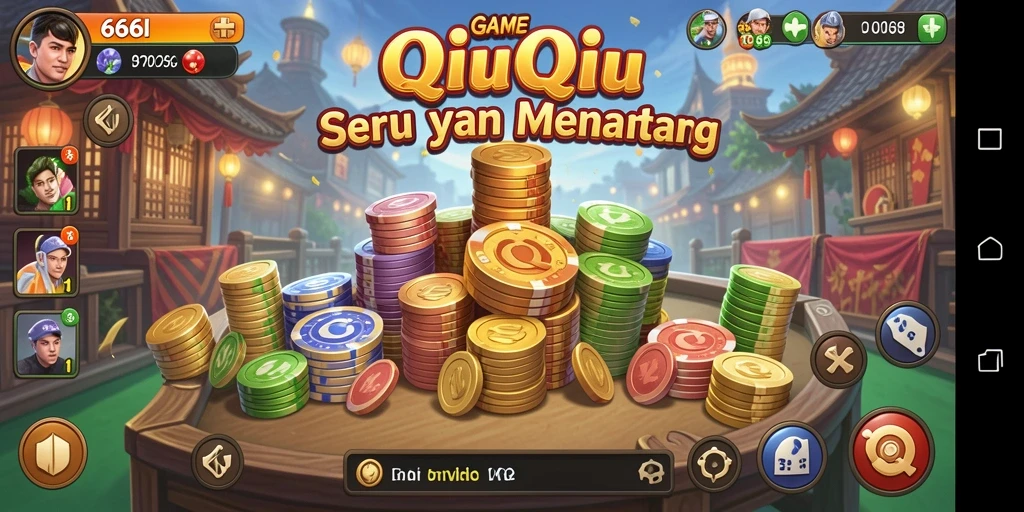 Screenshot gameplay QiuQiu yang menarik di 666I.