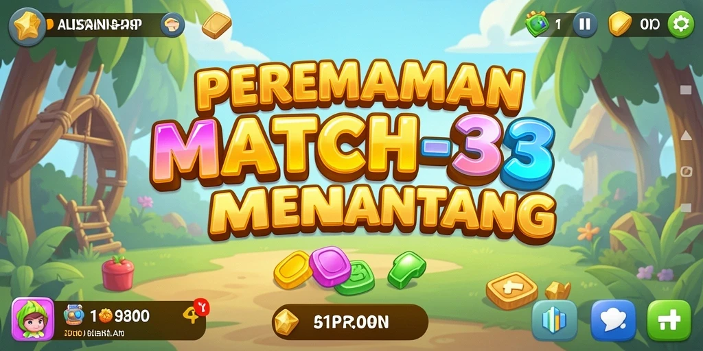 Tampilan gameplay yang penuh warna dan menarik dari ALISANRP.