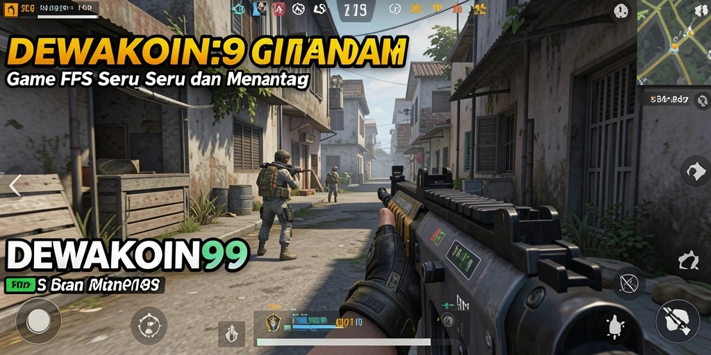 Screenshot gameplay DEWAKOIN99 menampilkan pertempuran yang intens dan grafis yang menawan.