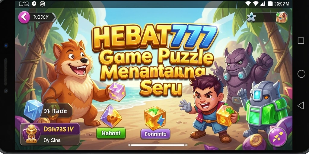 Tangkapan layar menampilkan gameplay seru HEBAT777 di level yang menantang.