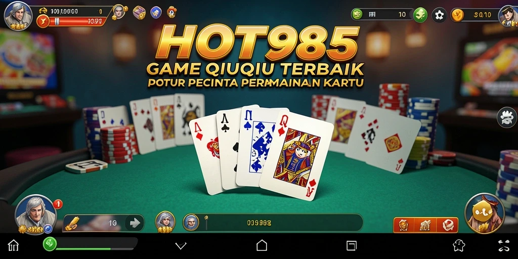 Tampilan gameplay seru dan kompetitif dalam game QiuQiu.