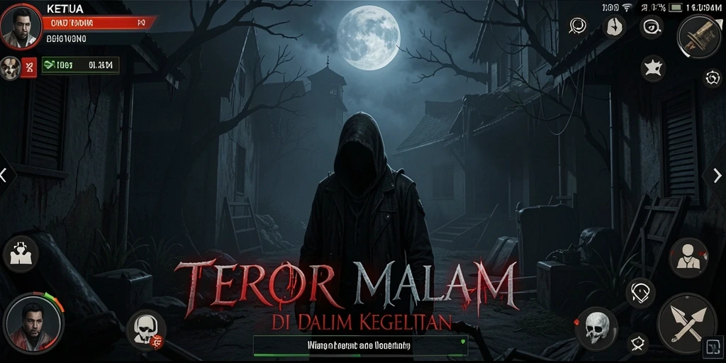 Gameplay menegangkan penuh ketegangan dan horor.