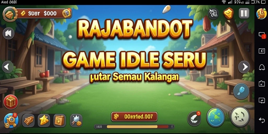 Tangkapan layar gameplay RAJABANDOT yang mendebarkan dan menyenangkan.