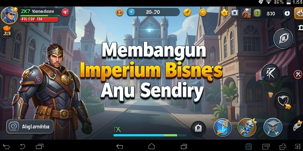 Tampilan menarik saat membangun bisnis di ZK7.