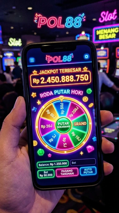 Tangkapan layar antarmuka pol88 yang menarik dan ramah pengguna.
